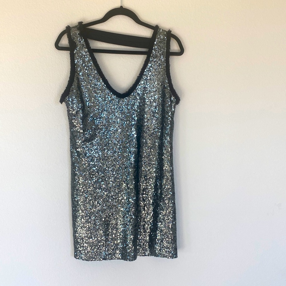 Zara sequins mini dress